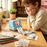 Q16 2.0 Inch Portable AI Voice Thermal Printer 200DPI Bluetooth-compatible WiFi Printing Device for Kids Drawing Label - Pink - 6