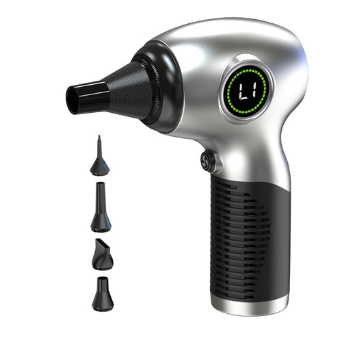 D21S Wireless Handheld Dust Blower 125000RPM Brushless Motor 200G Max Air Flow Duster with LED Display - 1
