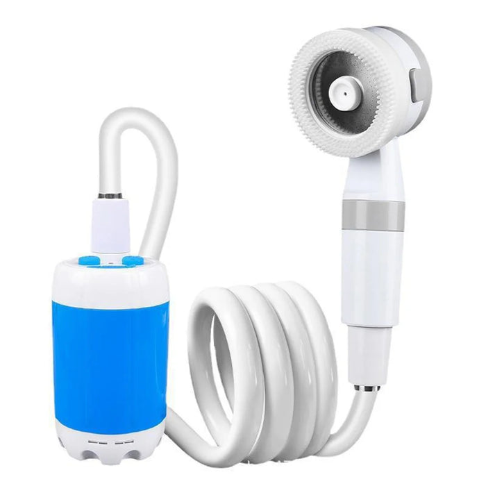 Portable Electric Shower Pump for Outdoor Camping IPX7 Waterproof Rechargeable Water Pump - Regular Version - 1
