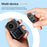 D09 Action Camera Remote Control 3-Button Bluetooth-compatible Controller for DJI GoPro Insta360 Smartphone - Black - 5