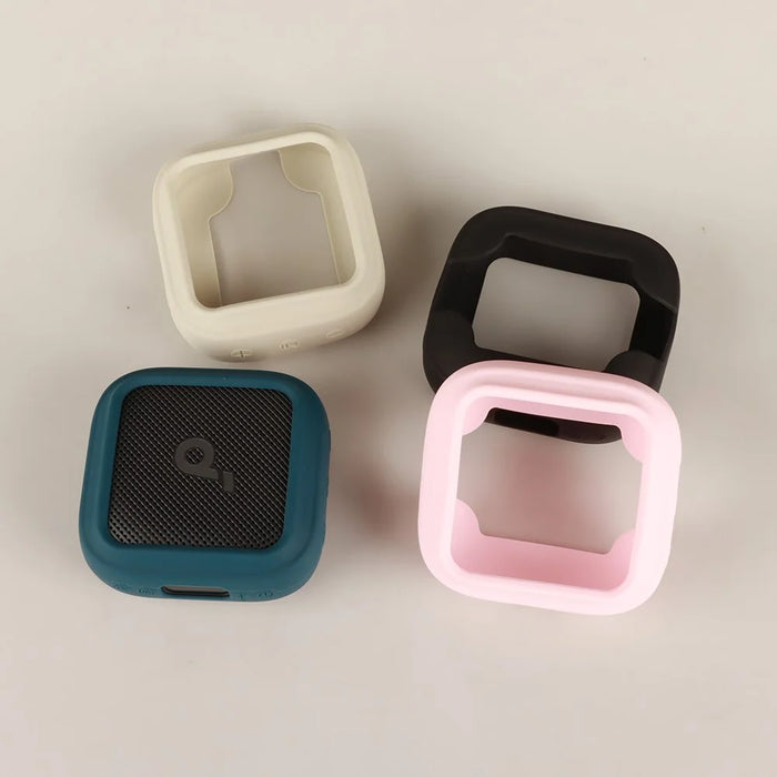 For Anker Soundcore Boom Go 3i Silicone Case Bluetooth-compatible Speaker Soft Protective Cover - Dark Blue - 5
