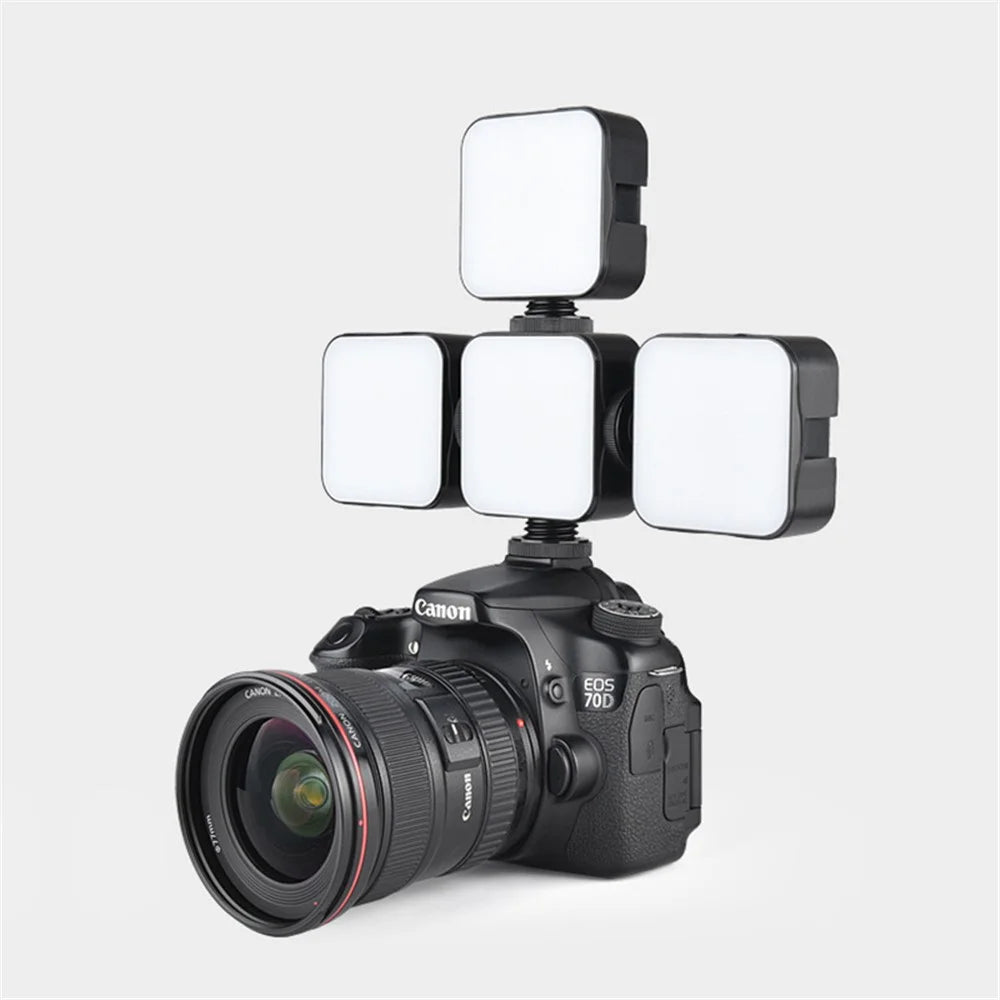 YELANGU LED01 49 LED Fill Light 6500K LED Video Light for DSLR Camera Video Camcorder Smartphone - 2