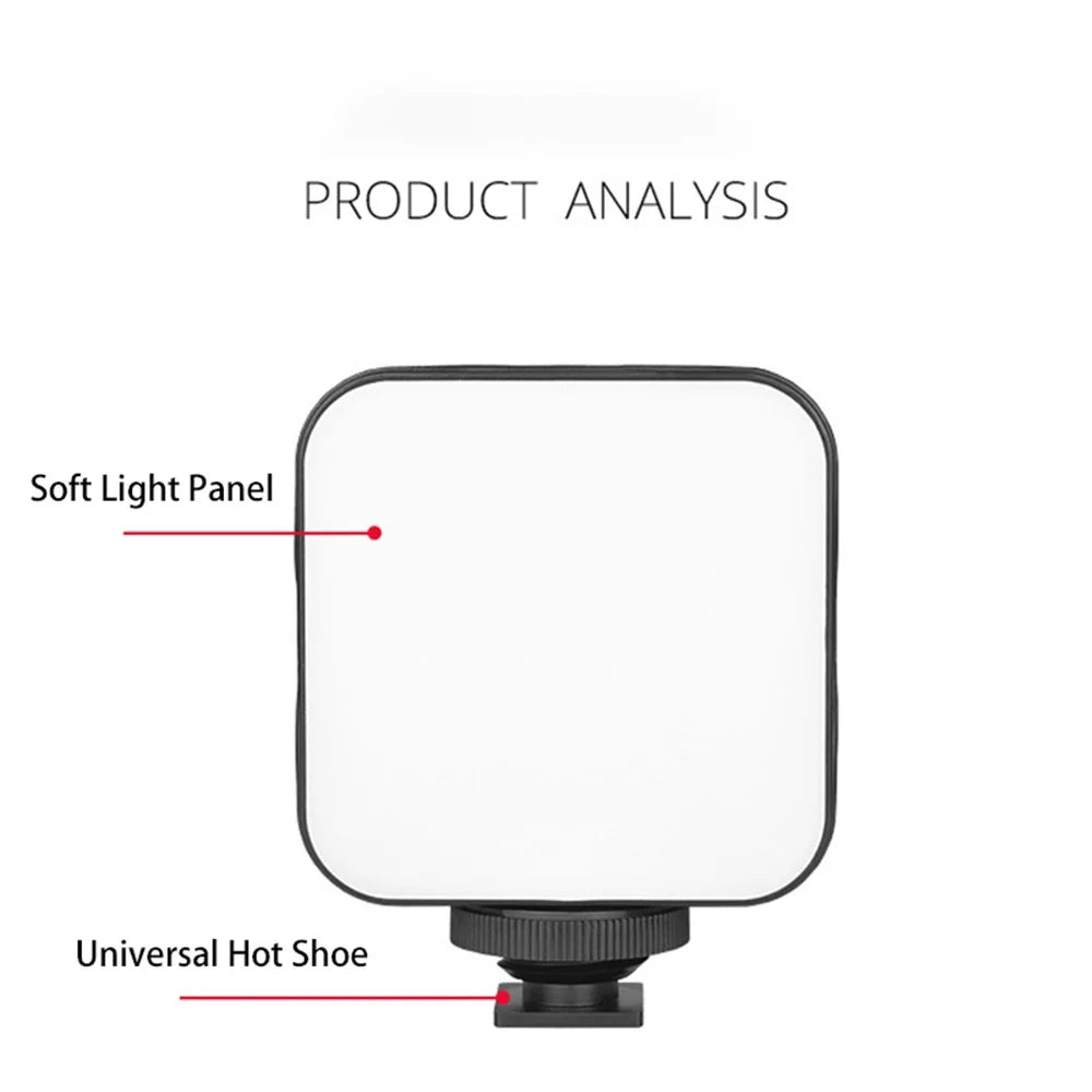 YELANGU LED01 49 LED Fill Light 6500K LED Video Light for DSLR Camera Video Camcorder Smartphone - 5