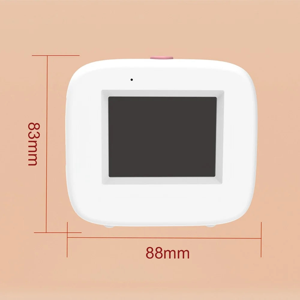 Q17 2.0 Inch AI Voice Thermal Printer 200DPI Wireless Portable Mini Printer for Kids DIY (Standard Version) - Pink - 7