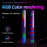 L026Z APP Control Type-C Powered 3D RGB LED Atmosphere Light with Illuminated Bracket Music Sync Sound-activated Pickup Gaming Ambient Lamp - 6
