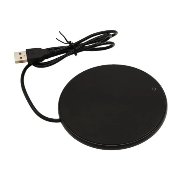 RY-004 USB Mug Warmer 3-Level Touch Temperature Control 8H Auto-Off Cup Heater Pad - Black - 1