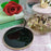 RY-003 USB Mug Warmer Anti-Dry Heating Pad Aluminum Alloy Glass Panel Heating Pad Coaster - Gold - 2