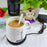 RY-008 USB Mug Warmer Cup Warmer Gravity Sensor 3-Level Temperature Control Coaster for Coffee Tea - Silver - 4
