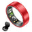 R88 Smart Ring Sleep Heart Rate Blood Oxygen Monitor Fitness Tracker with Charging Case - Red / Size 7 - 1