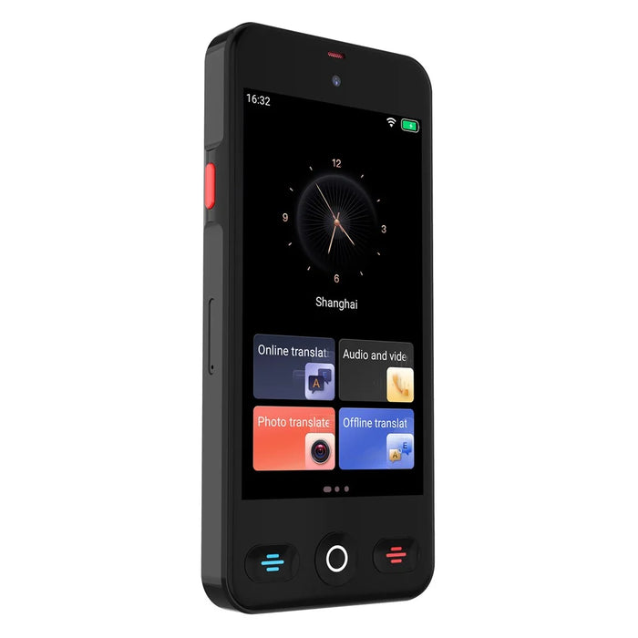 S10 Pro 2+16GB 4 Inch Screen AI Voice Translator 148 Online Languages WiFi Photo Recording Device - Black - 2