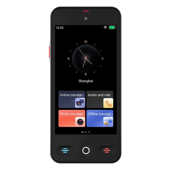 S10 Pro 2+16GB 4 Inch Screen AI Voice Translator 148 Online Languages WiFi Photo Recording Device - Black - 3