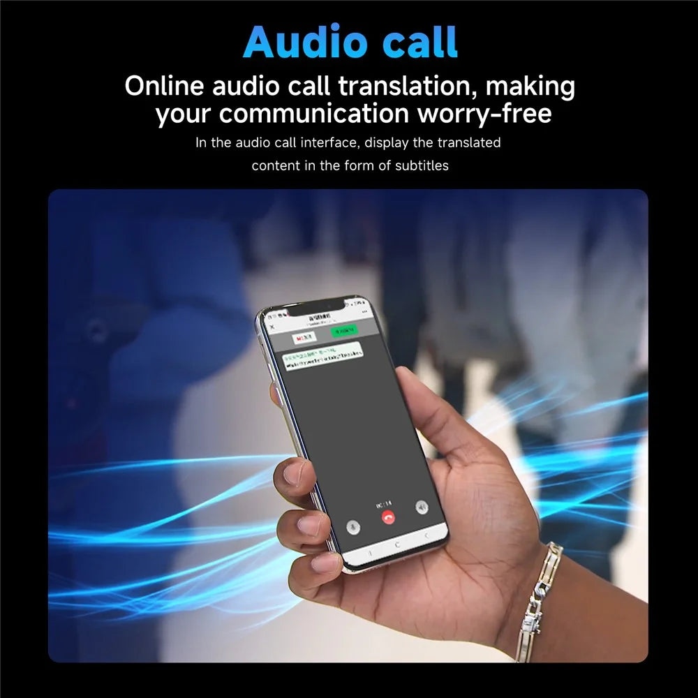 S15 Pro 2+16GB 4 Inch Screen AI Translation Device 148 Online Languages WiFi Photo Scanning Voice Translator - Black - 6