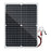 40W Solar Panel Portable Charger 18V Outdoor Power Station Battery Charger for RV Camping Monitoring - Single Panel - 1