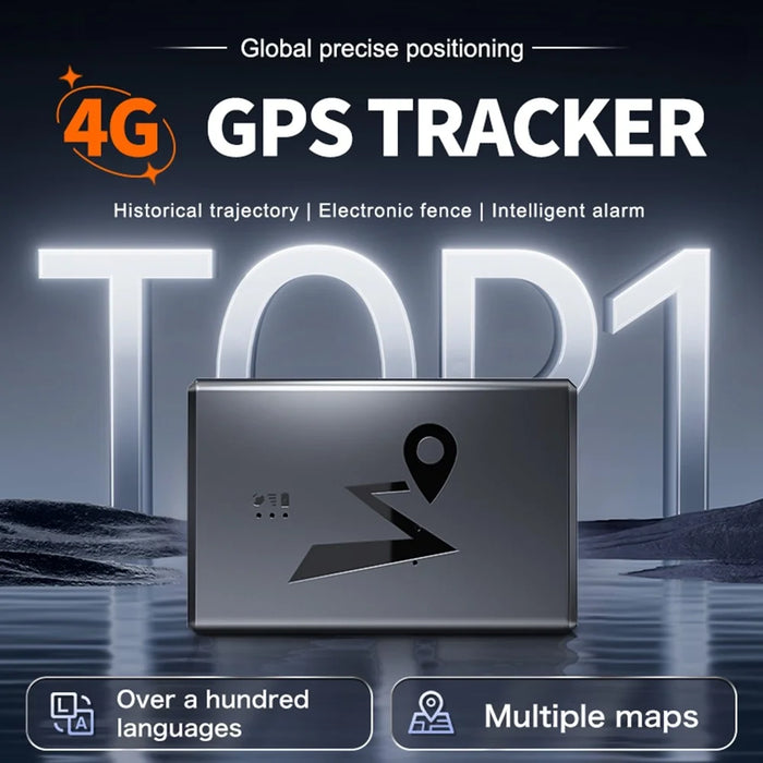 Q10 4G LTE GPS Tracker 5500mAh Battery Magnetic Real-Time BDS Vehicle Tracking Device - Black - 5