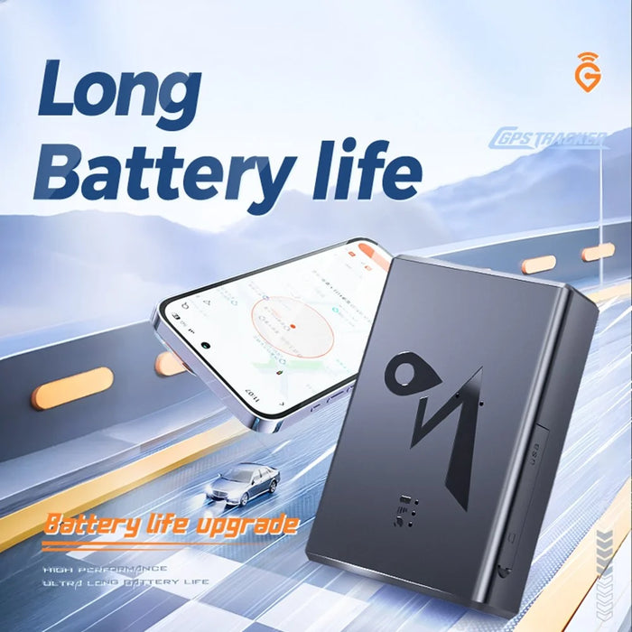 Q10 4G LTE GPS Tracker 5500mAh Battery Magnetic Real-Time BDS Vehicle Tracking Device - Black - 6