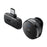 ACEFAST R7 Wireless Lavalier Microphone AI Noise Reduction Magnetic Clip-on Mic for Live Streaming - Black - 1