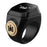 20mm Tasbih Zikr Smart Ring Bluetooth-compatible Digital Counter with Azan Alarm Prayer Reminder - Black - 1