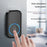A6 300m Range 60 Melodies Plug-in Wireless Doorbell, 1 Transmitter + 2 Receivers - White US Plug - 5