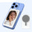 T1 4.02 Inch Magnetic Selfie Screen Mirroring Display 1500mAh Battery Phone Rear Camera Monitor - Grey - 2