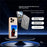 T1 4.02 Inch Magnetic Selfie Screen Mirroring Display 1500mAh Battery Phone Rear Camera Monitor - Grey - 7