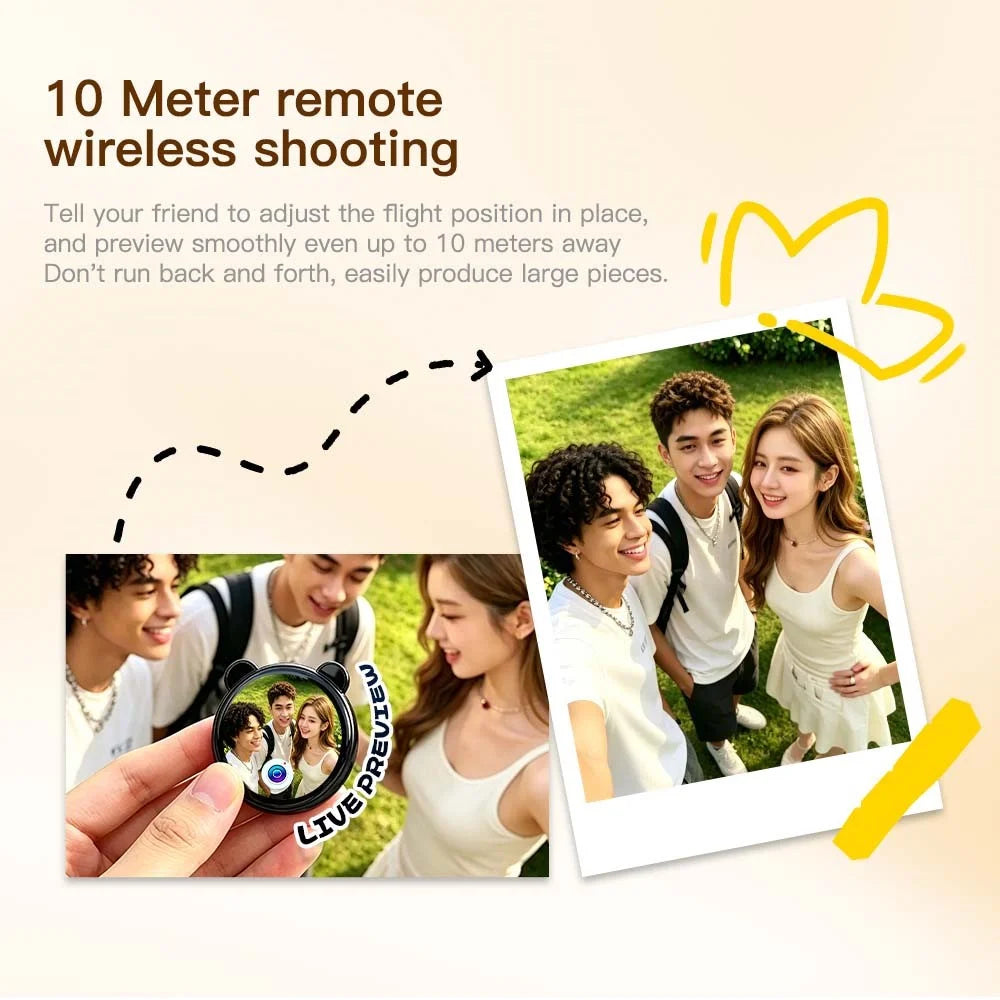 BW05 Electronic Badge 1.85 Inch HD Display Custom Wallpaper Bluetooth-compatible Camera Selfie Preview - Black - 4