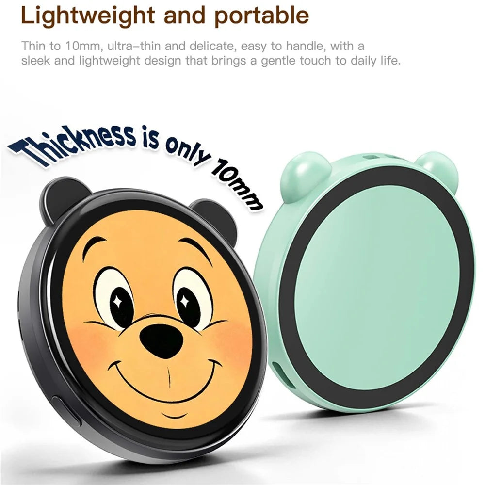BW05 Electronic Badge 1.85 Inch HD Display Custom Wallpaper Bluetooth-compatible Camera Selfie Preview - Black - 5