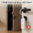 130dB Door Window Alarm Dual Mode Sound Light Flashing with Remote Control for Home Hotel - White - 7