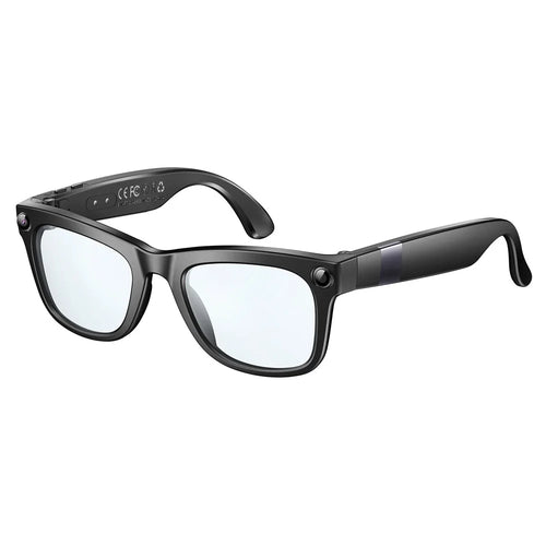 GM8 Smart Glasses 8MP Camera Bluetooth-compatible AI Translation Music Eyeglasses - Anti-Blue Light Lens - 1