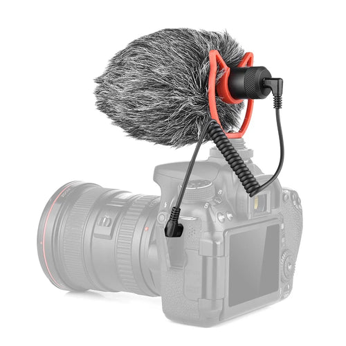 YELANGU MIC10 USB Mini Universal Video Microphone with Windscreen for DSLR Cameras and Smartphones - 1