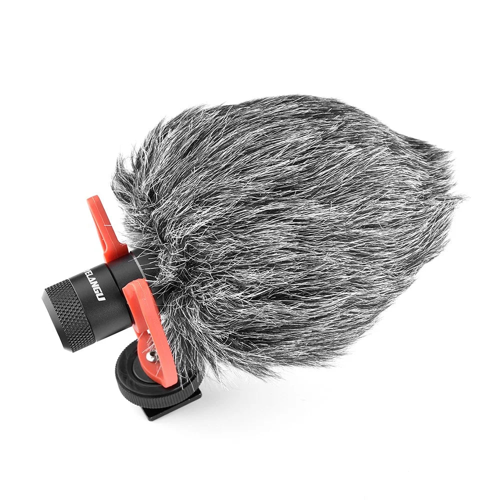 YELANGU MIC10 USB Mini Universal Video Microphone with Windscreen for DSLR Cameras and Smartphones - 6