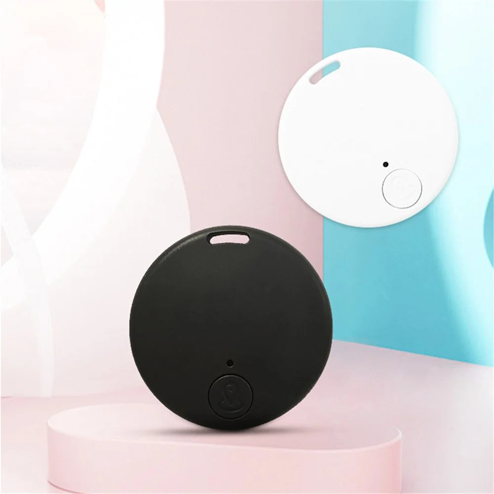 Y-02 Anti-lost Alarm Smart Tag Round Wireless Bluetooth-compatible 5.0 Tracker Wallet Key Finder Locator - Black - 2