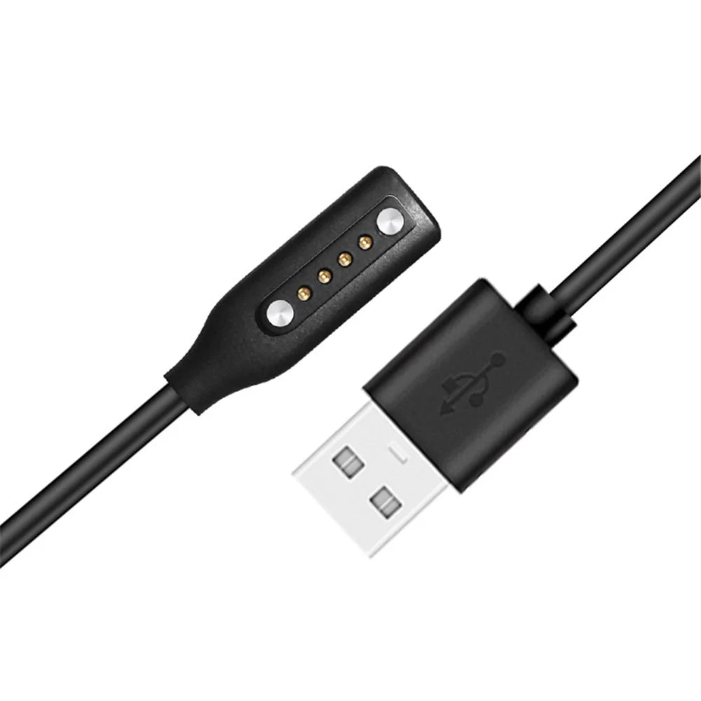 80cm USB Charger Adapter Magnetic Charging Cable Power Charge Cord for Bose Frames Alto Smart Glasses - 5
