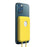Solid Color Silicone Protective Cover Case for Apple MagSafe External Battery Magnetic Charger - Yellow - 4