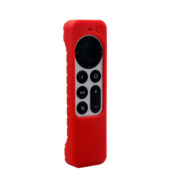 Anti-drop Remote Controller Silicone Protective Sleeve Cover for Apple TV HD/4K - Red - 2
