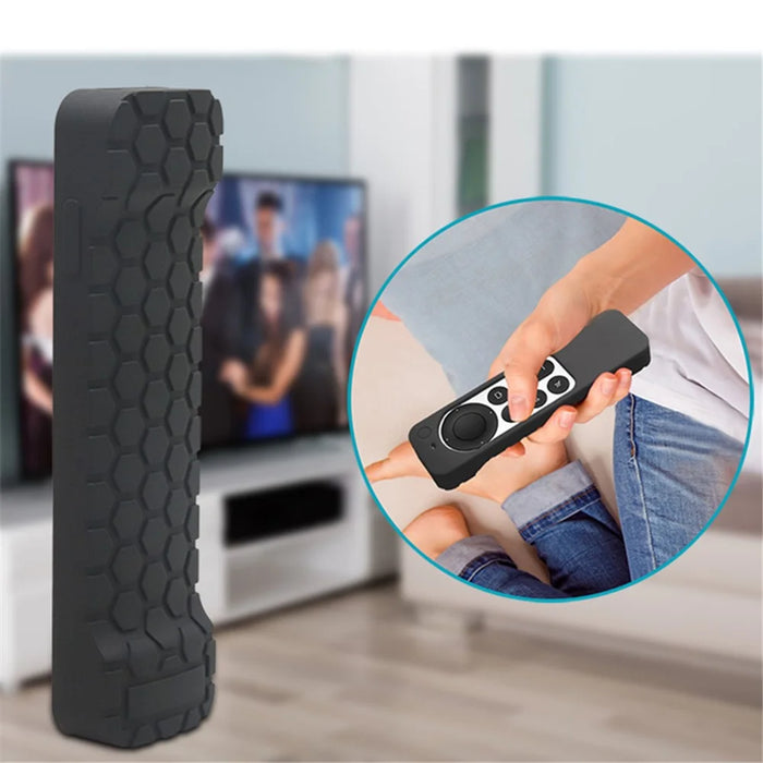 Anti-drop Remote Controller Silicone Protective Sleeve Cover for Apple TV HD/4K - Red - 6