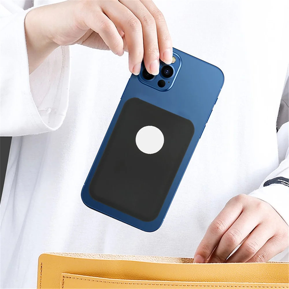 Silicone Anti-slip Anti-drop Protective Cover Case for Apple MagSafe External Battery Magnetic Charger - Purple - 5