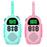 D01 Smart Wireless 3km Long-distance Walkie Talkie Parent-child Voice Interphone Interactive Toy - Blue/Pink - 1