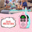 D01 Smart Wireless 3km Long-distance Walkie Talkie Parent-child Voice Interphone Interactive Toy - Blue/Pink - 2