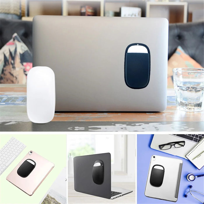 Wireless Mouse Adhesive Soft Silicone Protective Cover Case for Apple Magic Mouse 1/2 - Pink - 4