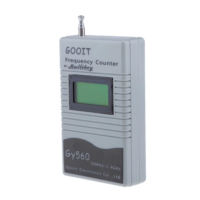 GY-560 Portable Handheld Interphone Frequency Meter Counter DCS Radio Signal Frequency Tester - Grey - 1
