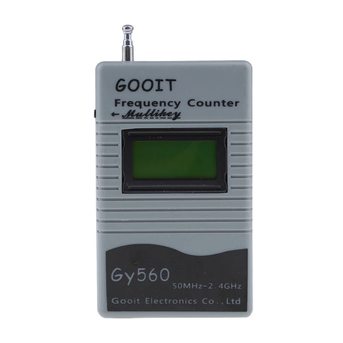 GY-560 Portable Handheld Interphone Frequency Meter Counter DCS Radio Signal Frequency Tester - Grey - 2
