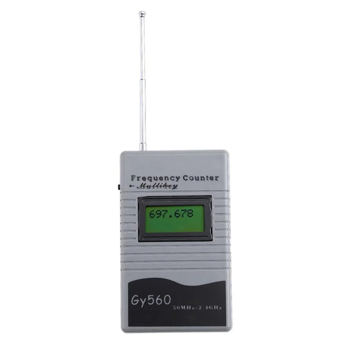 GY-560 Portable Handheld Interphone Frequency Meter Counter DCS Radio Signal Frequency Tester - Grey - 5