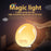 SH-01S WiFi Smart APP Wake-Up Light Alarm Clock Voice Multi-Function Sleep Colorful Night Light Supports Alexa / Google Home - Japanese Plug - 4