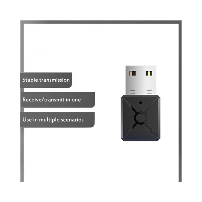A30 Wireless USB Bluetooth-compatible Adapter 5.0 Dongle Music Receiver Transmitter for PC Computer - 5