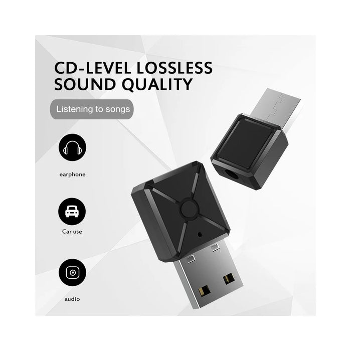 A30 Wireless USB Bluetooth-compatible Adapter 5.0 Dongle Music Receiver Transmitter for PC Computer - 6