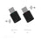 ZF169 Bluetooth-compatible Audio Transmitter Receiver Combo USB Bluetooth-compatible Audio Adapter for TV/Computer/PC - 3