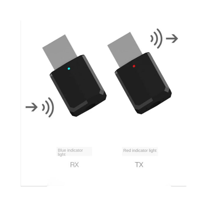 ZF169 Bluetooth-compatible Audio Transmitter Receiver Combo USB Bluetooth-compatible Audio Adapter for TV/Computer/PC - 3
