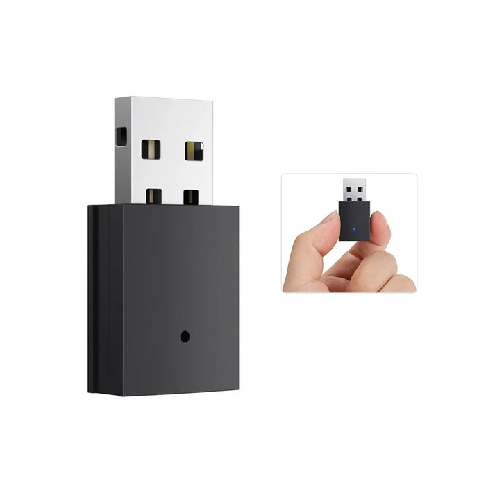 A4 5.0 Bluetooth-compatible Transmitter Desktop Computers USB Bluetooth-compatible Adapter for Bluetooth-compatible Headset Earbuds Speaker - 1