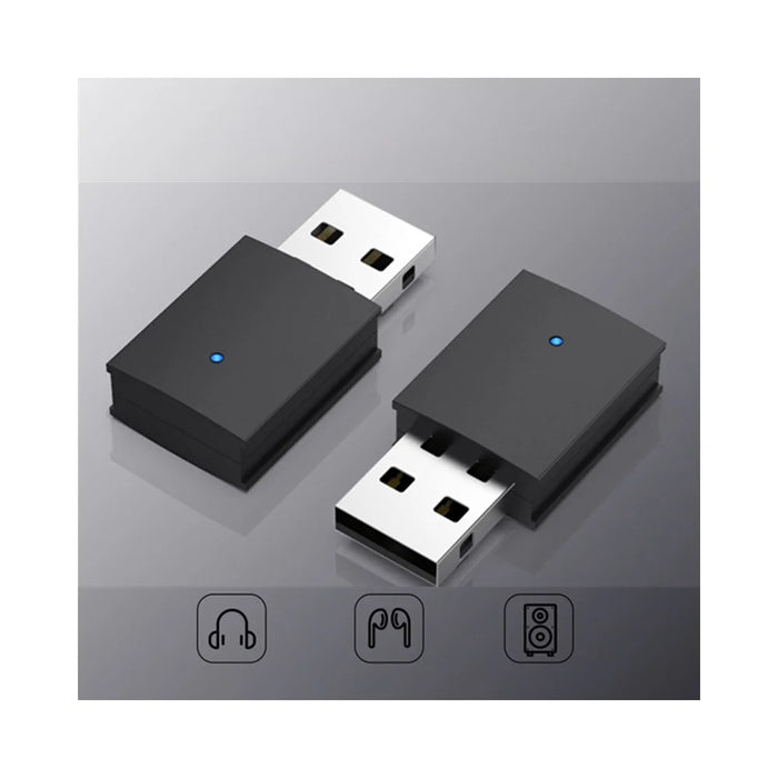 A4 5.0 Bluetooth-compatible Transmitter Desktop Computers USB Bluetooth-compatible Adapter for Bluetooth-compatible Headset Earbuds Speaker - 2