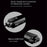 B12 Bluetooth-compatible 5.0 Transmitter Receiver Rechargeable 3.5mm Aux Audio Adapter for PC TV Car - 5